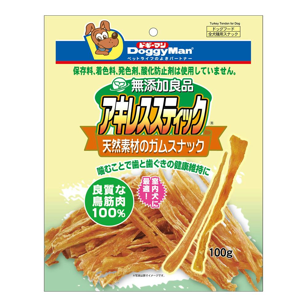 20袋アキレススティック 100g 超徳用 犬のおやつ 無添加良品 アキレススティック100g | おやつ（犬） 通販