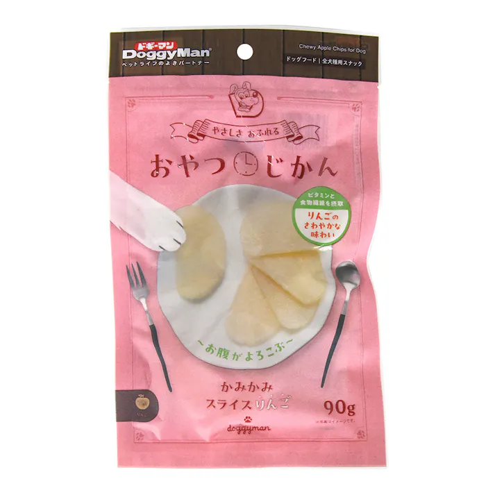 おやつじかん かみかみスライスりんご 90g