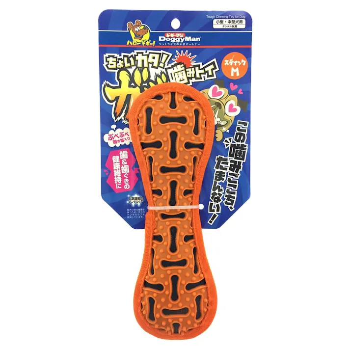 ちょいカタ!ガジ噛みトイ スティック M