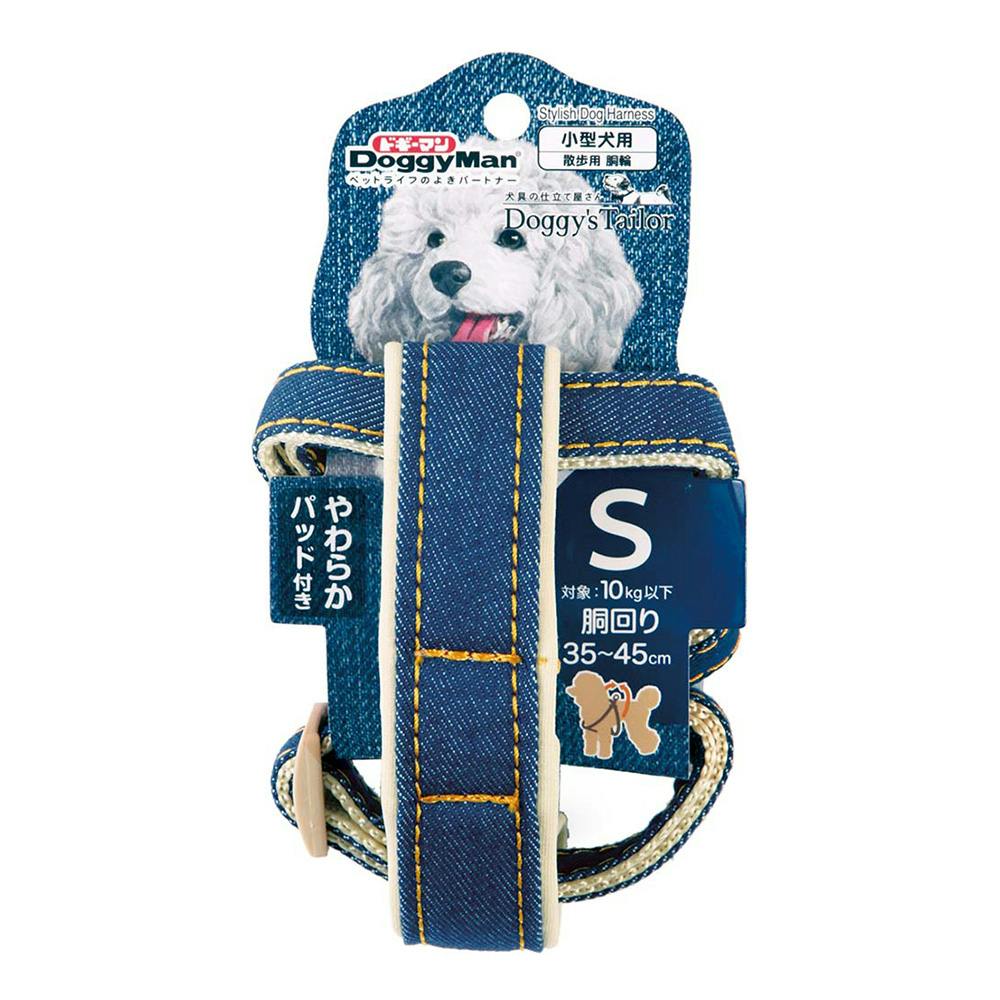ドギーズテーラー ドックハーネスSデニムネイビー ハーネス(犬用) ドギーズテーラー ドックハーネスSデニムネイビー ハーネス(犬用)