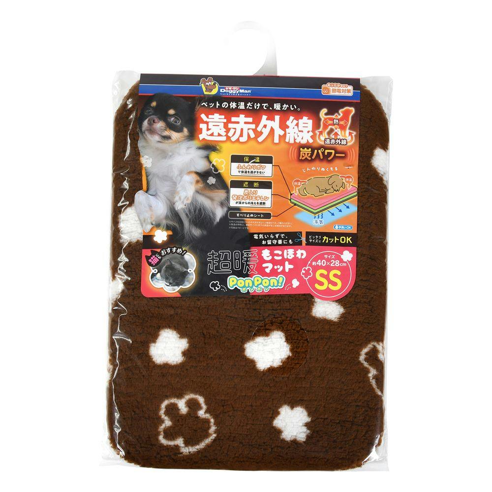 遠赤外線炭パワー 超暖 SS もこほわマットPonPon | ペット用品