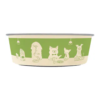 ステンレスの食器 ごはんにゃわん犬用 SS ビストロ