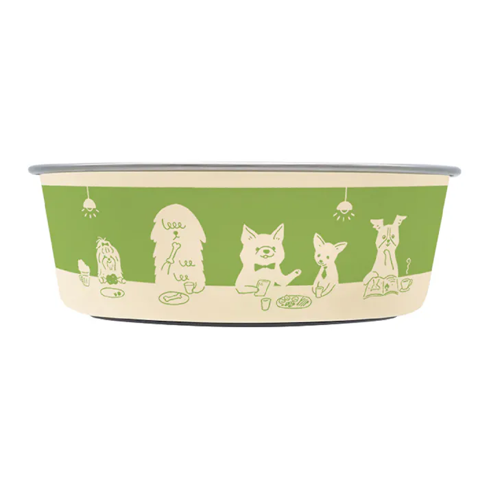 ステンレスの食器 ごはんにゃわん犬用 SS ビストロ