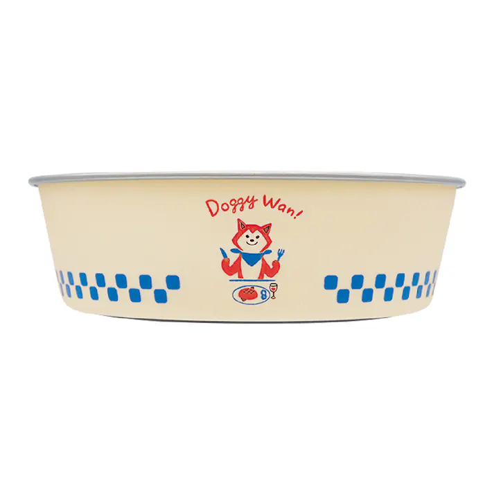 ステンレスの食器 ごはんにゃわん犬用 S ダイナー