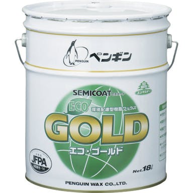 【CAINZ-DASH】ペンギンワックス セミコート　エコゴールド　中性樹脂 6378【別送品】