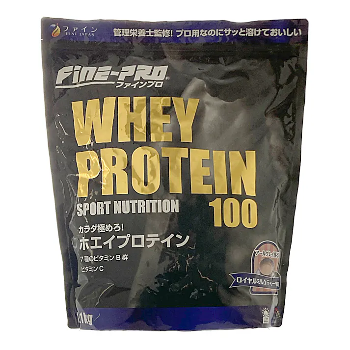 ファインプロ ホエイプロテイン100 ロイヤルミルクティー風味
