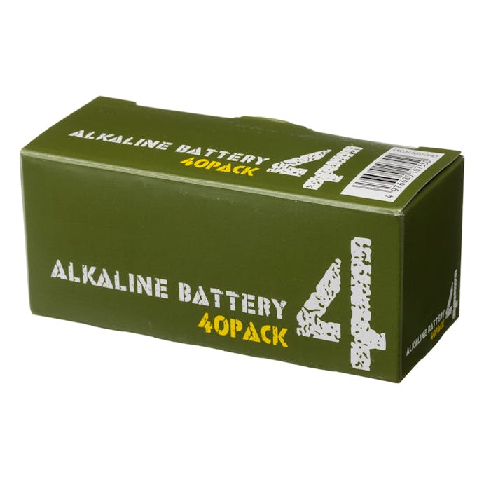 FDK アルカリ乾電池 単4形 40本パック