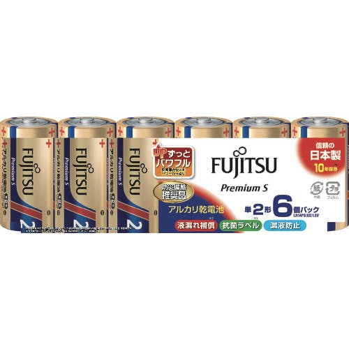 FDK アルカリ乾電池単2 PremiumS (6本入) LR14PS(6S) アルカリ電池 FDK アルカリ乾電池単2 PremiumS (6本入) LR14PS(6S) アルカリ電池