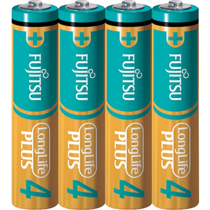 【CAINZ-DASH】ＦＤＫ アルカリ乾電池単４　Ｌｏｎｇ　Ｌｉｆｅ　Ｐｌｕｓ　４個パック LR03LP(4S)【別送品】