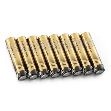 カインズオリジナル アルカリ乾電池 単4形×8本パック LR03(8S)CH2(販売終了)