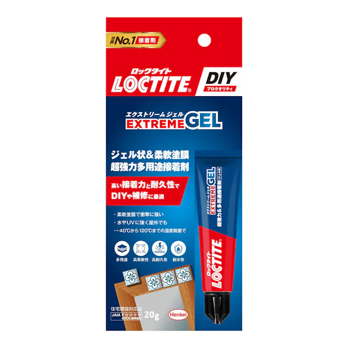 ロックタイト LOCTITE 多用途接着剤 エクストリーム ジェル LEG-020