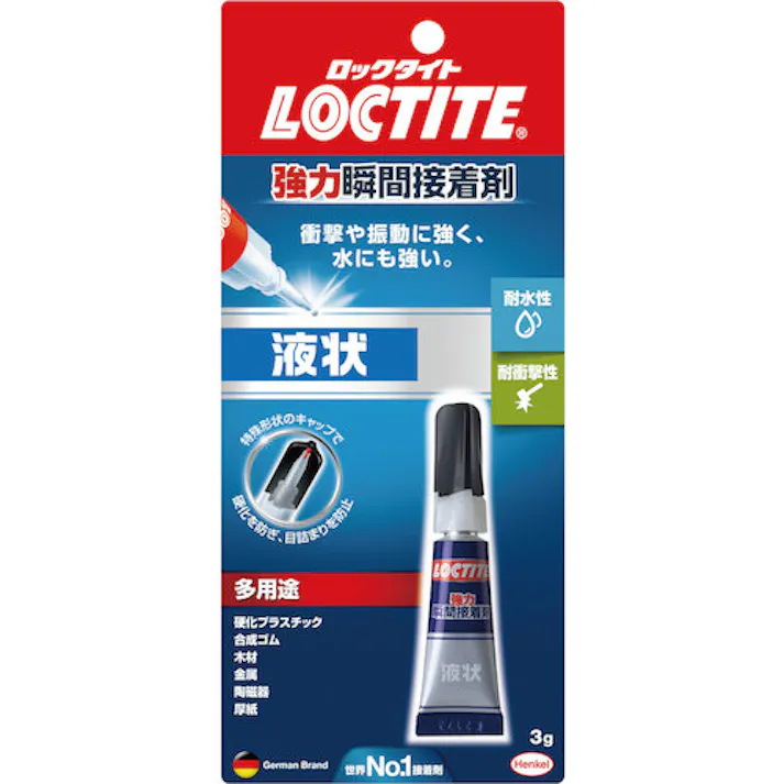 【CAINZ-DASH】ヘンケルジャパン 強力瞬間接着剤 液状 3g LER-003【別送品】