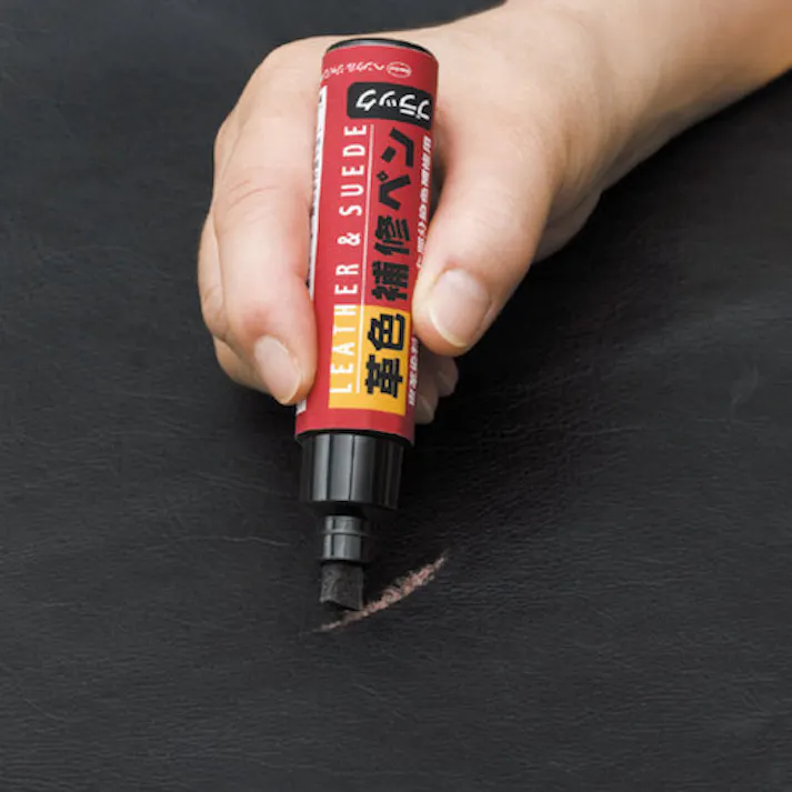 【CAINZ-DASH】ヘンケルジャパン LOCTITE 革色補修ペン ブラック 20ml DLP-02B【別送品】