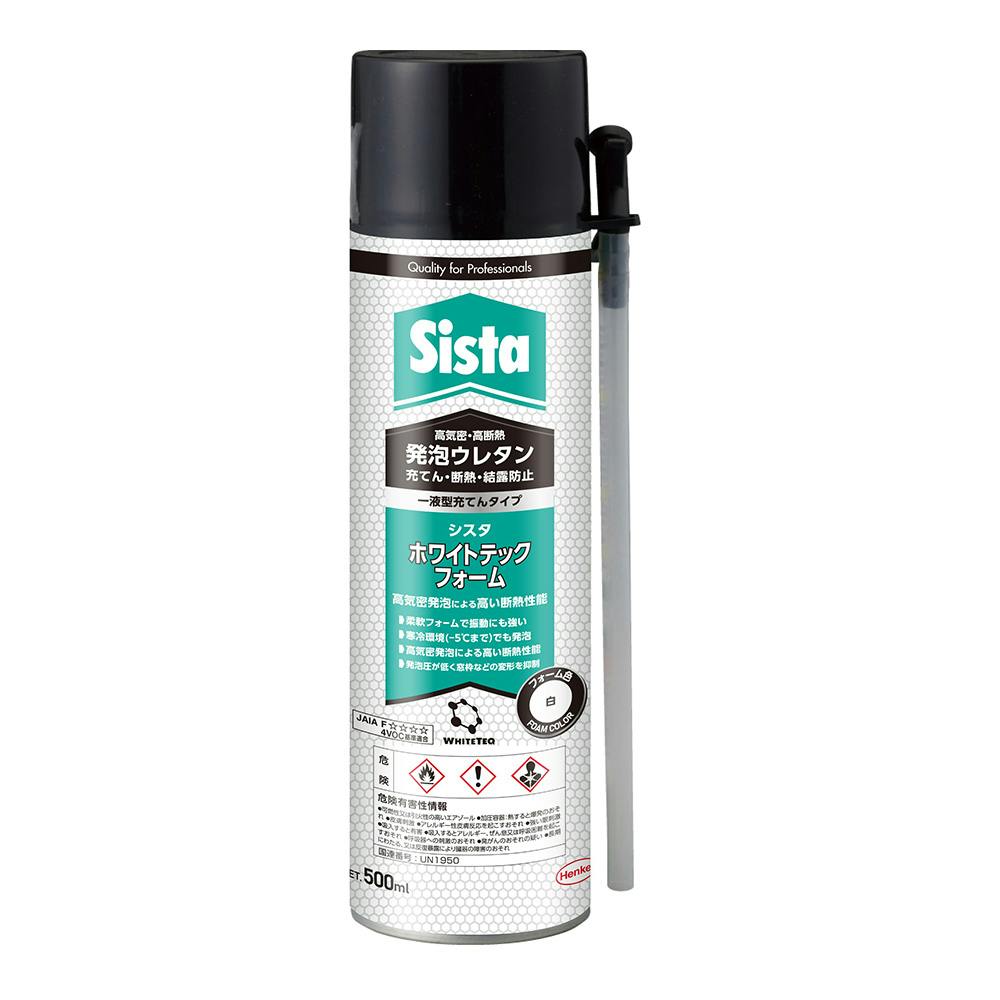 シスタ 発泡ウレタン ホワイトテックフォーム 500ml