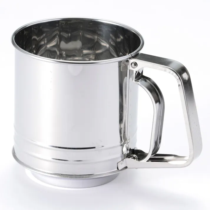 製菓用 粉ふるい器 ステンレス製 自動粉ふるい (中) D-5288