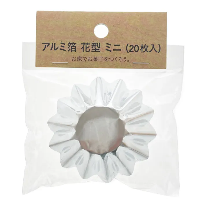 アルミ箔花型ミニ D-5803