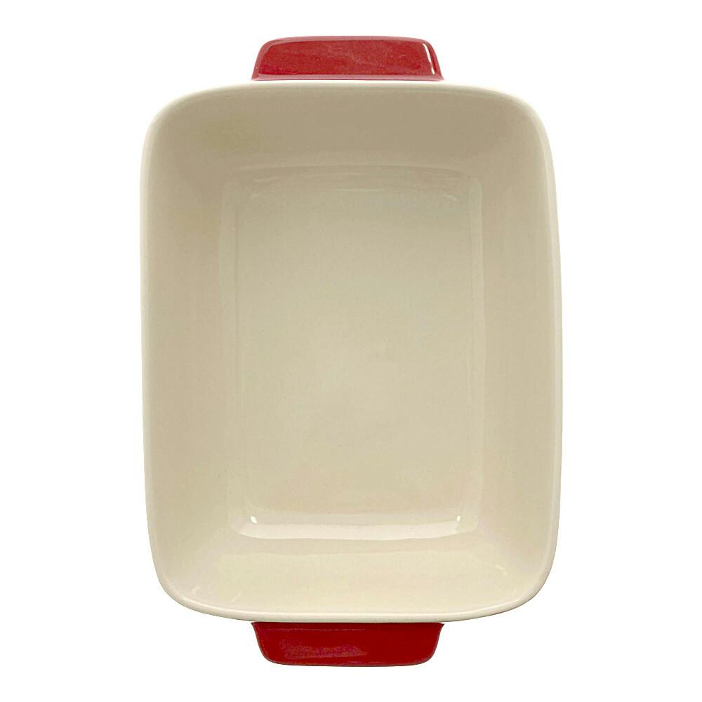 耐熱角深皿 24×19cm レッド L-1829 | 食器・グラス・カトラリー 通販