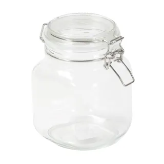 ガラス製角型保存びん 1.0L L7914