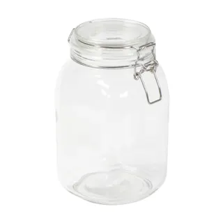 ガラス製角型保存びん 1.5L L7915