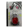 キャプテンスタッグ CAPTAIN STAG センサー点滅リアライト LED<後用/シートステー&泥除け 対応/ソーラー充電>Y-4840