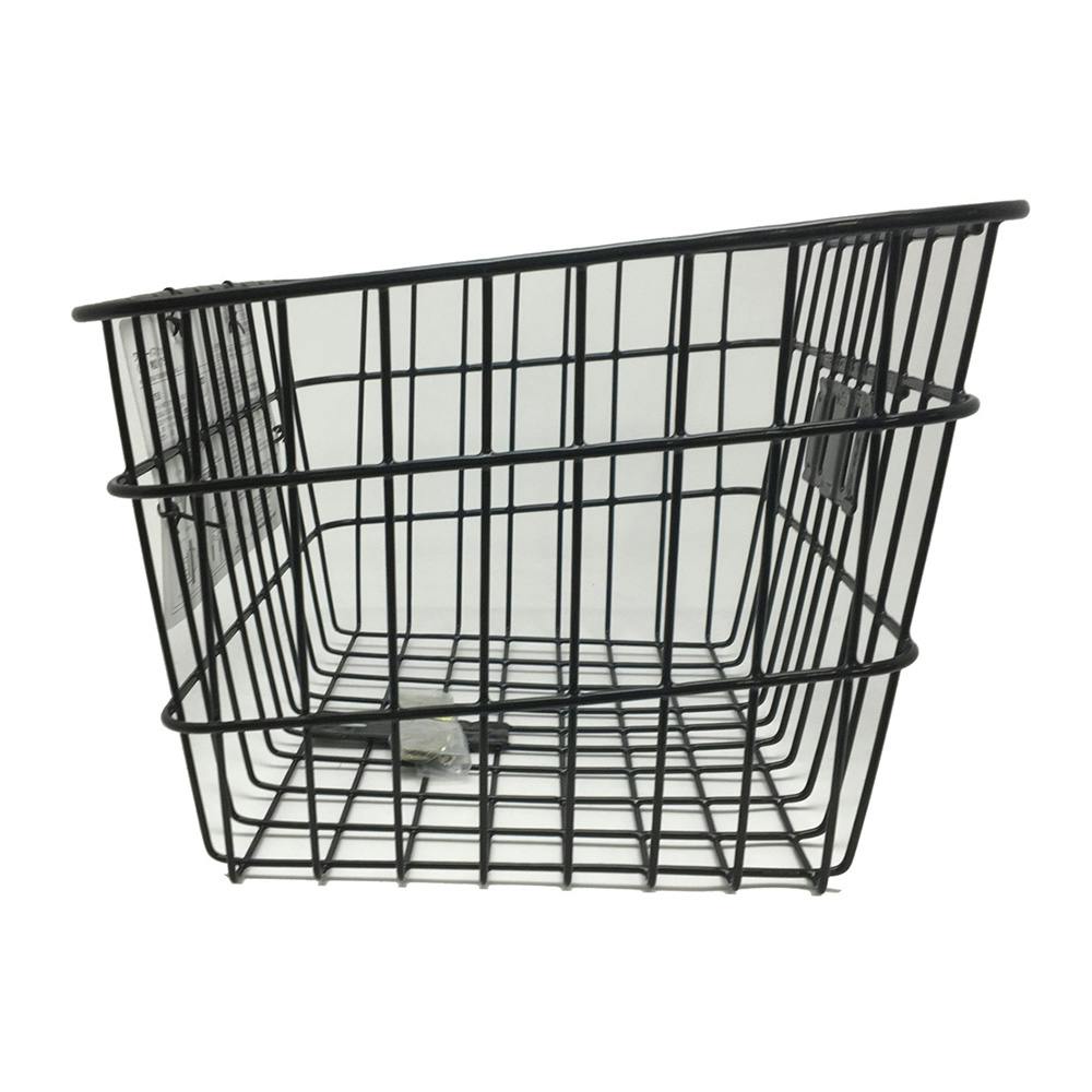 前用ワイヤーバスケット ブラック Y-5057 | 自転車用カゴ・荷台 通販
