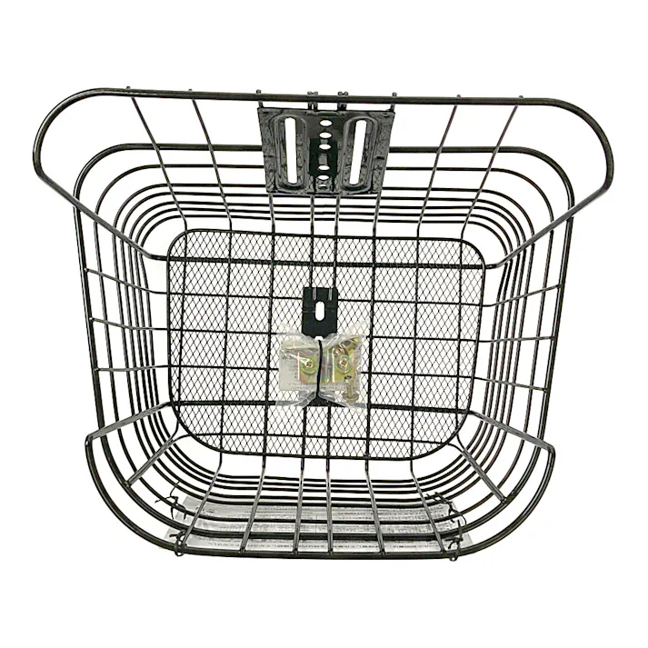 キャプテンスタッグ CAPTAIN STAG 前用ワイヤーバスケット 小径車向 Y-5249