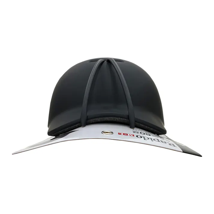 キャプテンスタッグ CAPTAIN STAG ヘルメット ラピッド Rapido M-L 55~60cm未満 マットブラック Y-6475