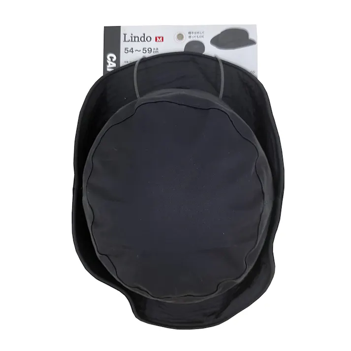 キャプテンスタッグ CAPTAIN STAG おしゃメット ハット ブラック Y-6482 54-59cm