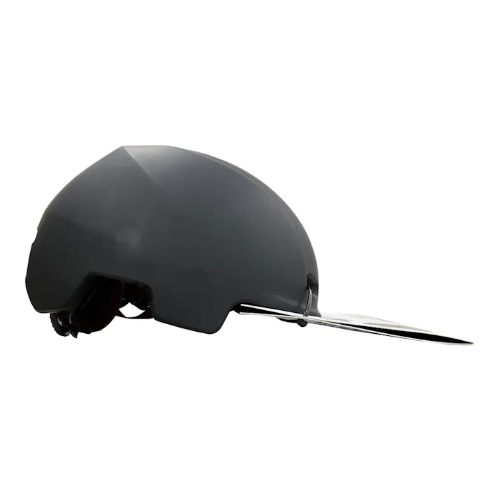 キャプテンスタッグ CAPTAIN STAG ヘルメット カベサL バイザー付 マットブラック Y-6493