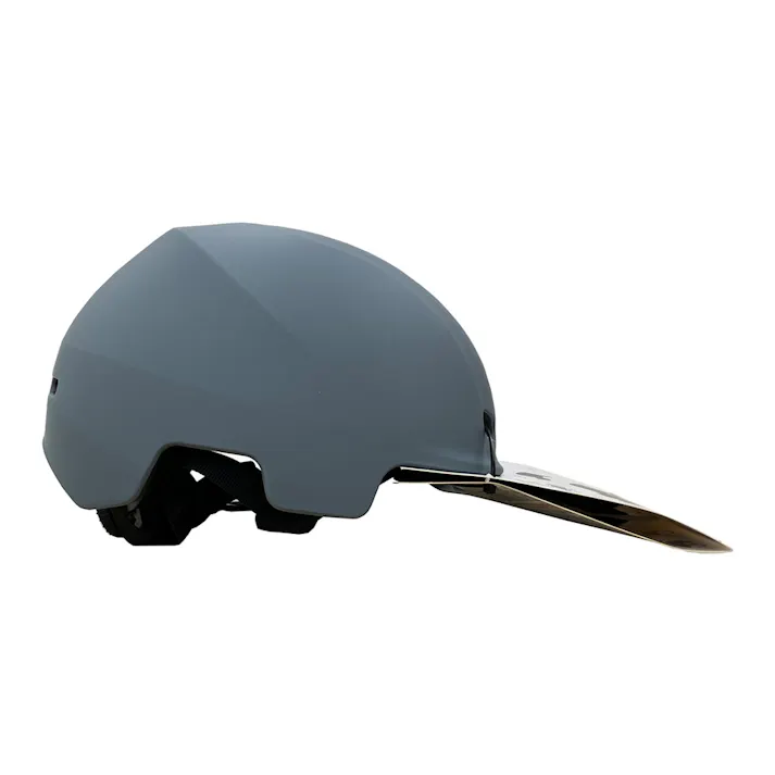 キャプテンスタッグ CAPTAIN STAG ヘルメット カベサL バイザー付 マットグレー Y-6494