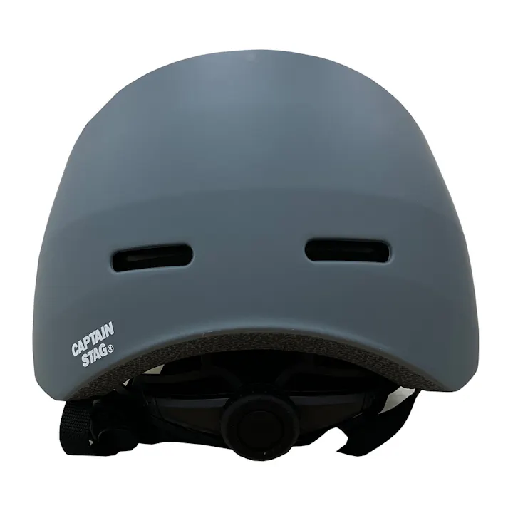 キャプテンスタッグ CAPTAIN STAG ヘルメット カベサL バイザー付 マットグレー Y-6494
