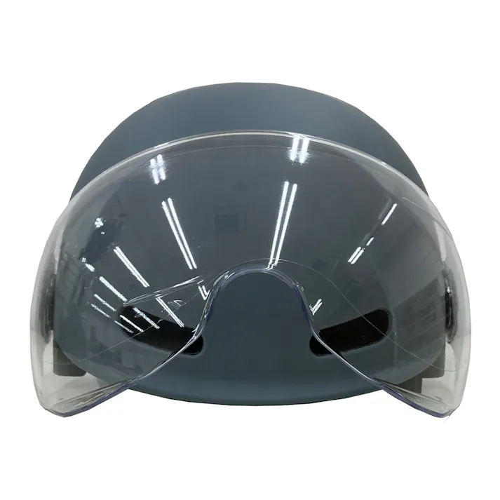 キャプテンスタッグ CAPTAIN STAG ヘルメット カベサL シールド マットグレー Y-6498