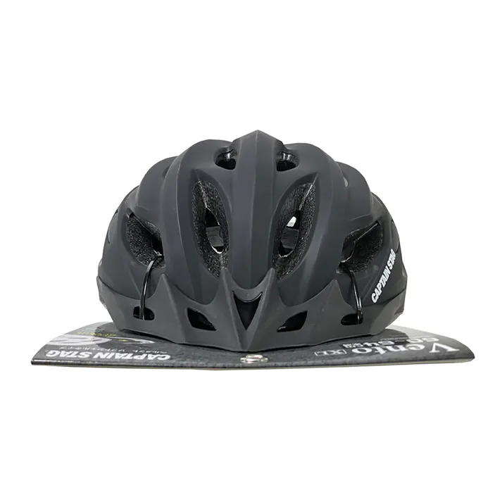 キャプテンスタッグ CAPTAIN STAG ヘルメット Vento ヴェントXL マットブラック Y-6516 60-64cm