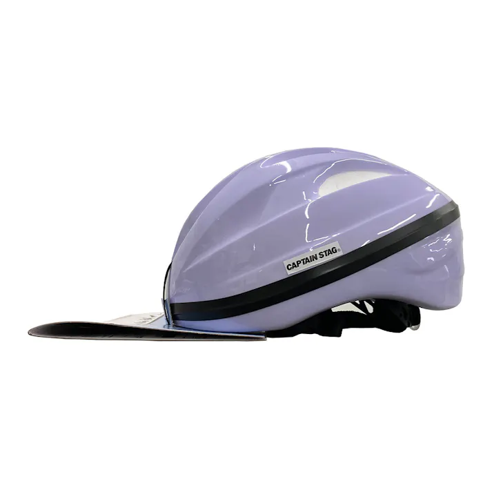 キャプテンスタッグ CAPTAIN STAG ヘルメット シャンM パープル Y-6554 54-58cm