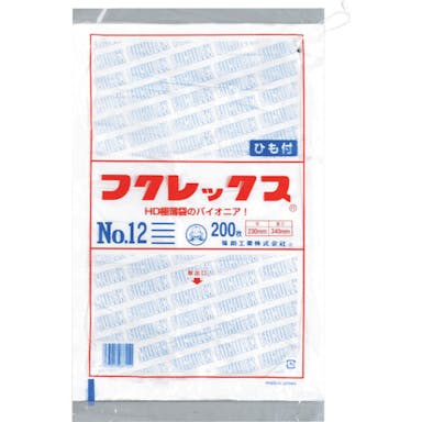 【CAINZ-DASH】福助工業 フクレックス　新　Ｎｏ．１２　紐付 0502537【別送品】