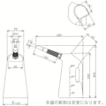 【CAINZ-DASH】フルプラ ポリジョッキ２リッター　ノズル長１４０ｍｍ 220【別送品】