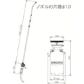 【CAINZ-DASH】フルプラ ダイヤスプレープレッシャー式噴霧器５Ｌ 7550【別送品】