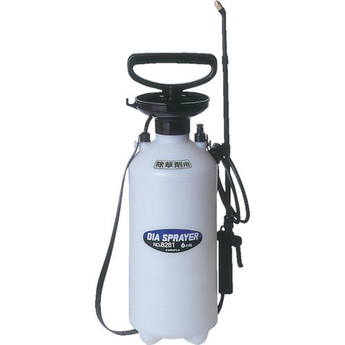 フルプラ ダイヤスプレープレッシャー式噴霧器 除草剤用6L 8261 噴霧器(蓄圧式) フルプラ ダイヤスプレープレッシャー式噴霧器 除草剤用6L 8261 噴霧器(蓄圧式)