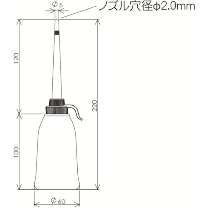 【CAINZ-DASH】フルプラ ジェットオイラーベビー型小レッド 302R【別送品】