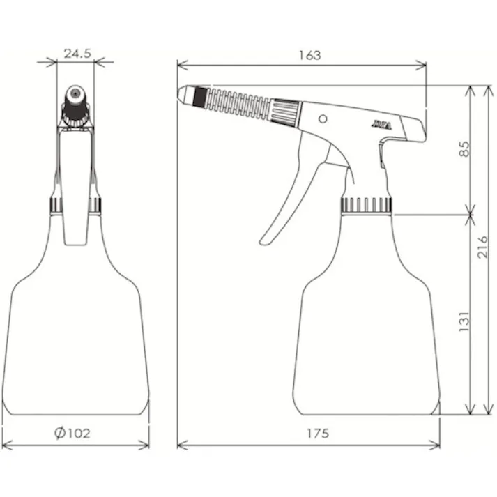 【CAINZ-DASH】フルプラ ダイヤスプレー エクセレント500 アイボリー 3530-02【別送品】