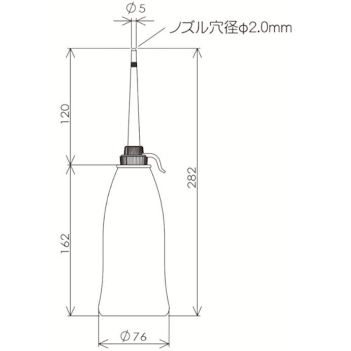 【CAINZ-DASH】フルプラ ジェットオイラーベビー型大イエロー 304Y【別送品】