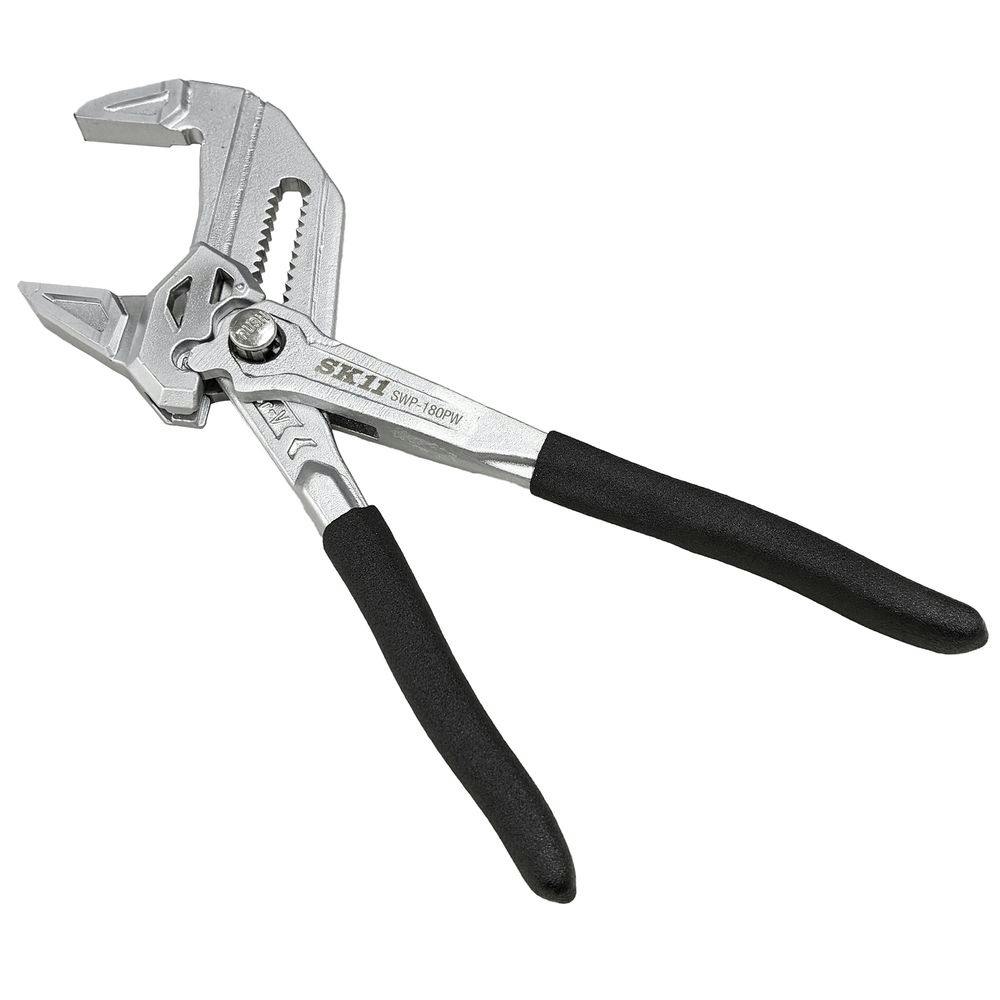 SK11 グリッププライヤーレンチ SWP-180PW | 作業工具・作業用品・作業