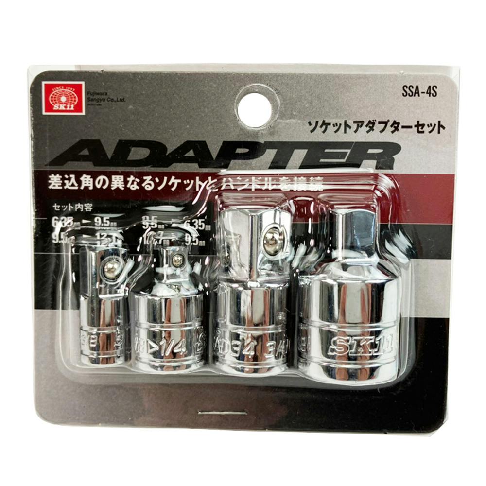 SK11 ソケットアダプターセット SSA-4S | 作業工具・作業用品・作業