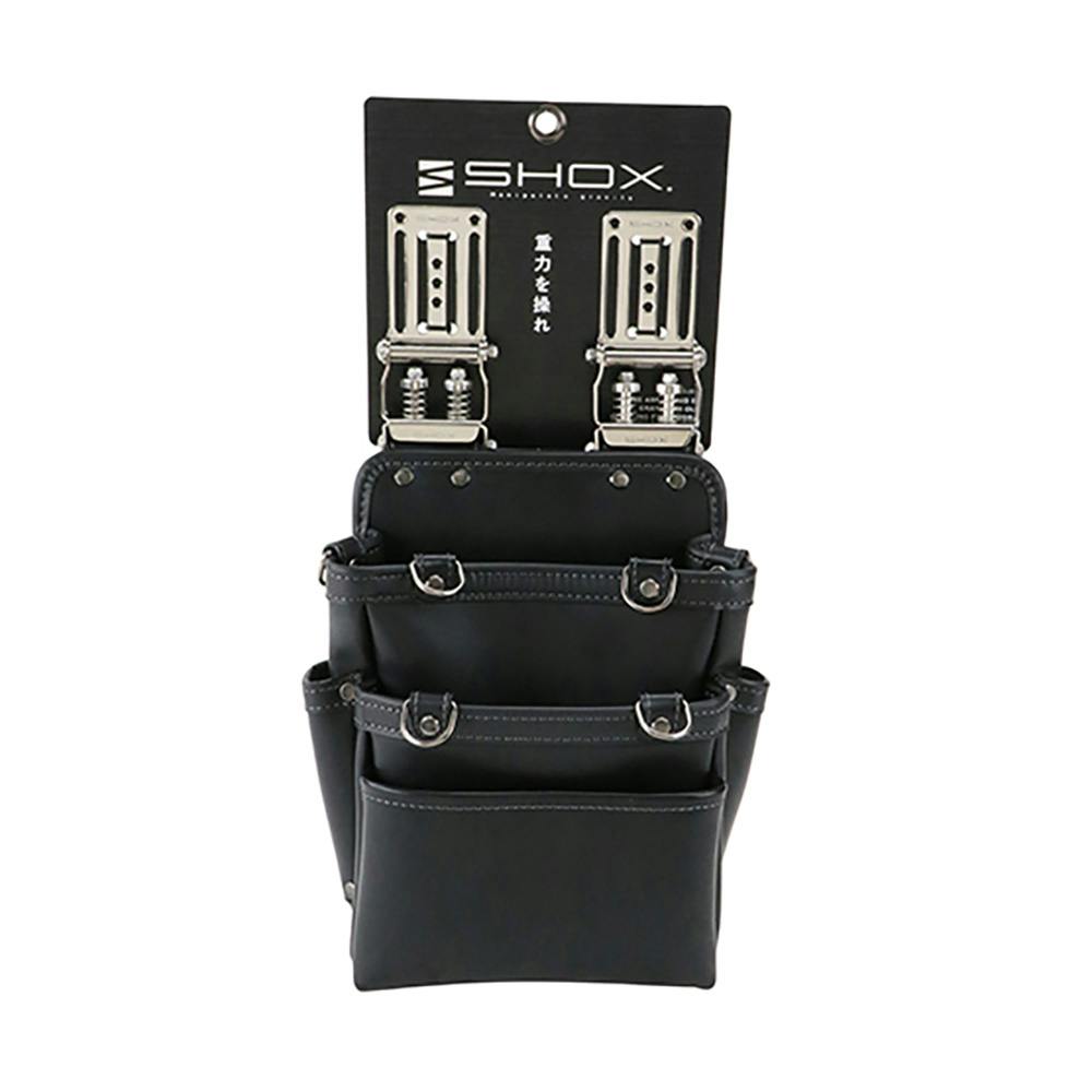 SHOX 腰袋3段 SHX-15 | 作業工具・作業用品・作業収納 通販