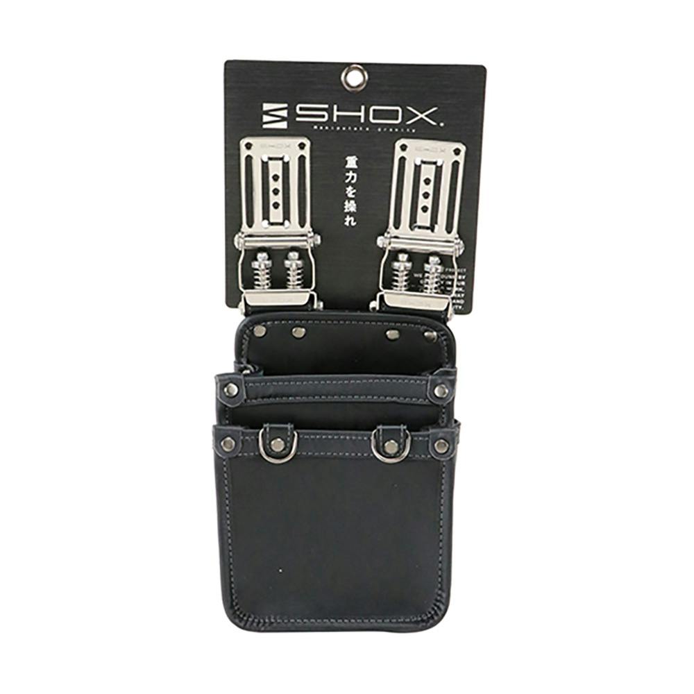 SHOX 薄型腰袋2段 S SHX-16