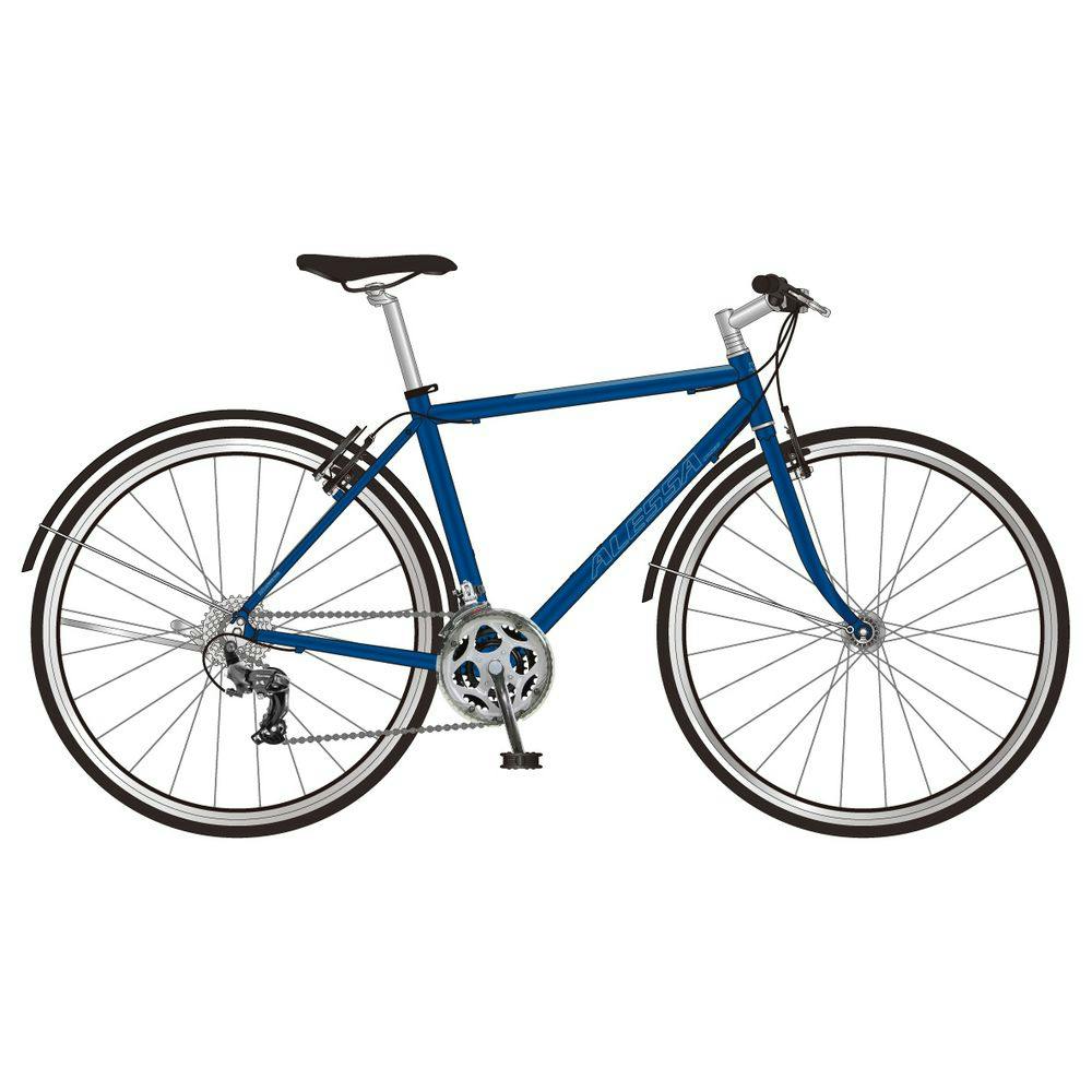 ジャイアント ロードバイク(水色) - 自転車