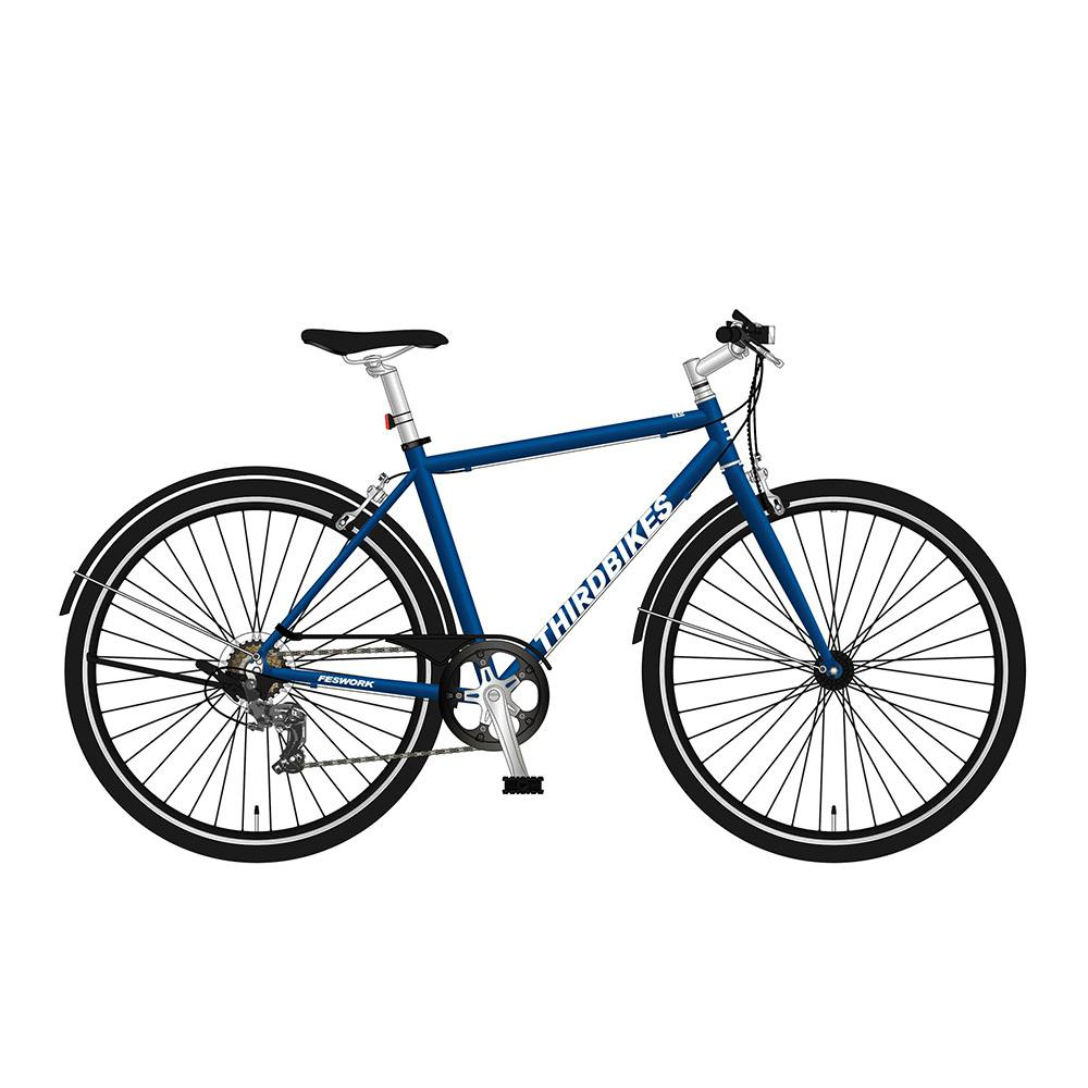 【自転車】《ホダカ》 マルキン フェスワーク 700C E 外装7段 ダークブルー