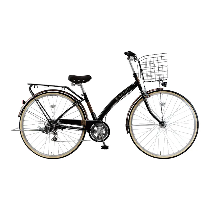 【自転車】マルクル MARCLE シティ車 ルネシック 27インチ 外装6段F ブラック
