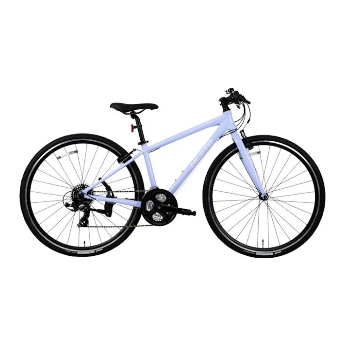 【自転車】NESTO クロスバイク VACANZE バカンゼ 1-F 外装21段 380mm 700C ライトパープル