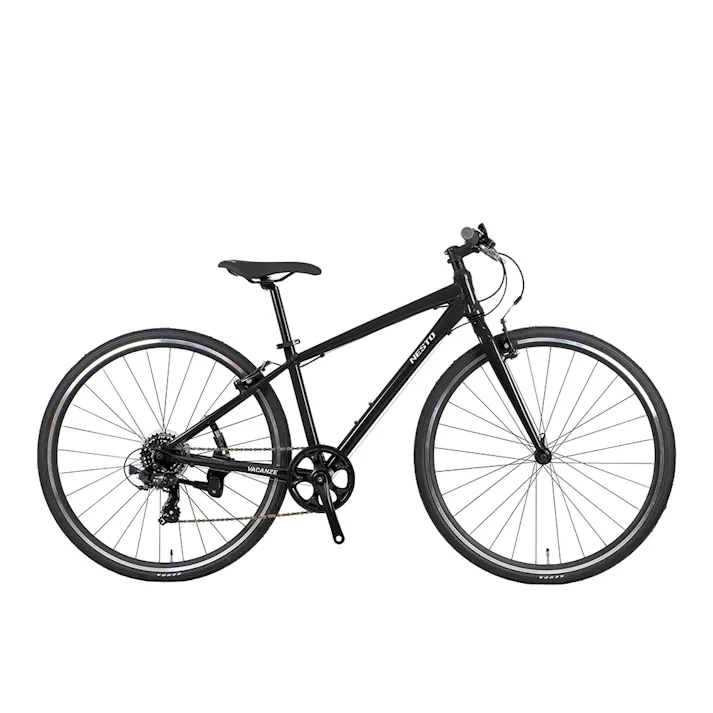 【自転車】NESTO クロスバイク VACANZE バカンゼ 2-F 外装7段 500mm 700C ブラック